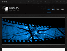 Tablet Screenshot of freethoughtfilmfest.org